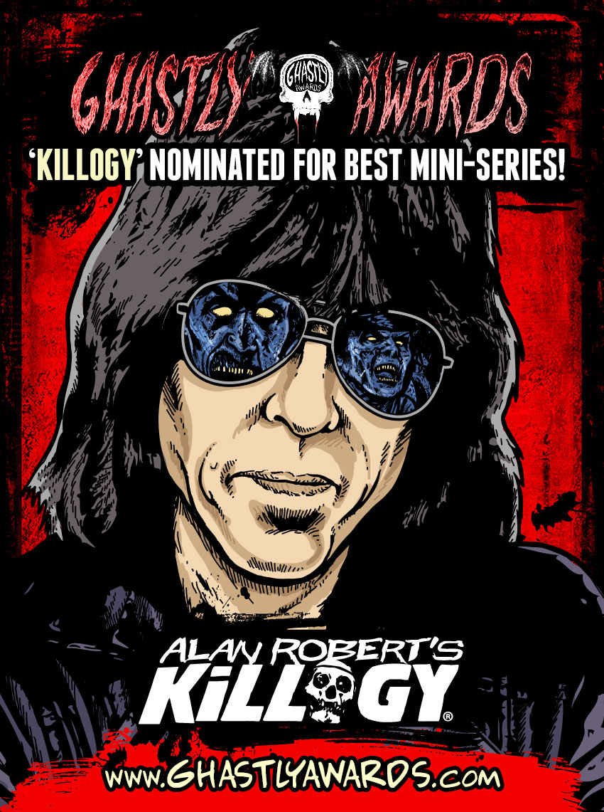 Vote for Alan Robert's KILLOGY Comic